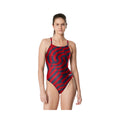 Speedo Women's Vortez Maze Crossback One Piece Swimsuit  One Piece Swimsuits  Speedo