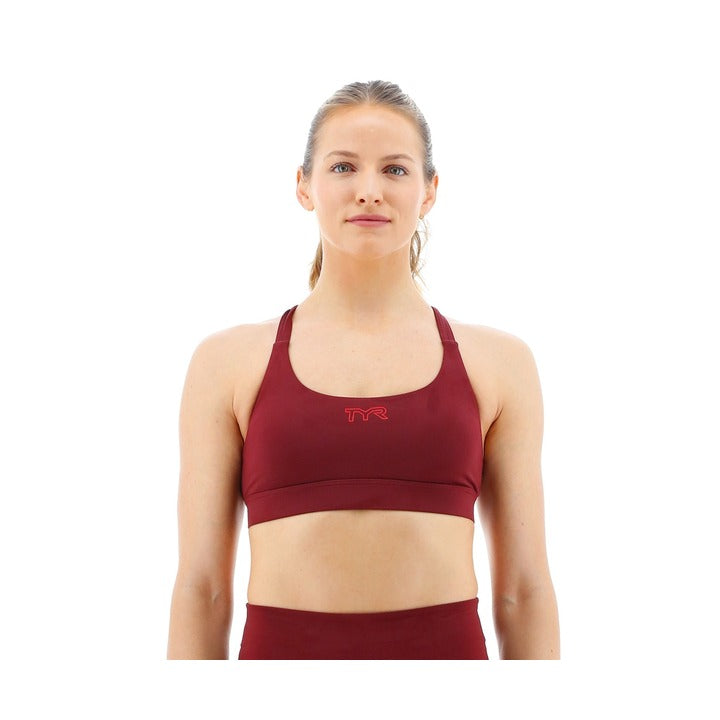 Tyr Solid Base Kinetic Dual Strap Sports Bra  Activewear  Tyr