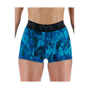 Tyr Ripplex Women Base Kinetic Mid-Rise Logo Short 2  Tri Bottoms  Tyr