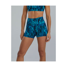 Tyr Women Base Kinetic High-Rise Short 3.25  Tri Bottoms  Tyr