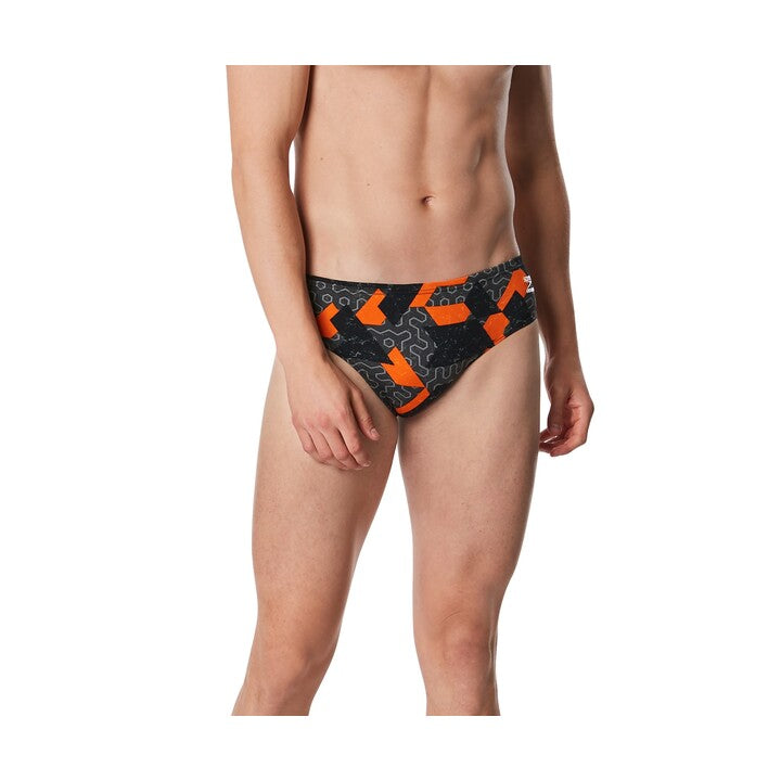 Speedo Men's Ruse Blocks Brief  Swimming Briefs for Men  Speedo