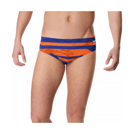 Speedo Men's Contort Stripes Swim Brief  Swimming Briefs for Men  Speedo