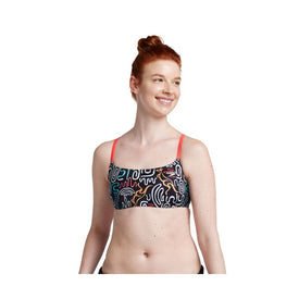 Speedo Women’s Print Strappy Bikini Top  Bikini Top  Speedo