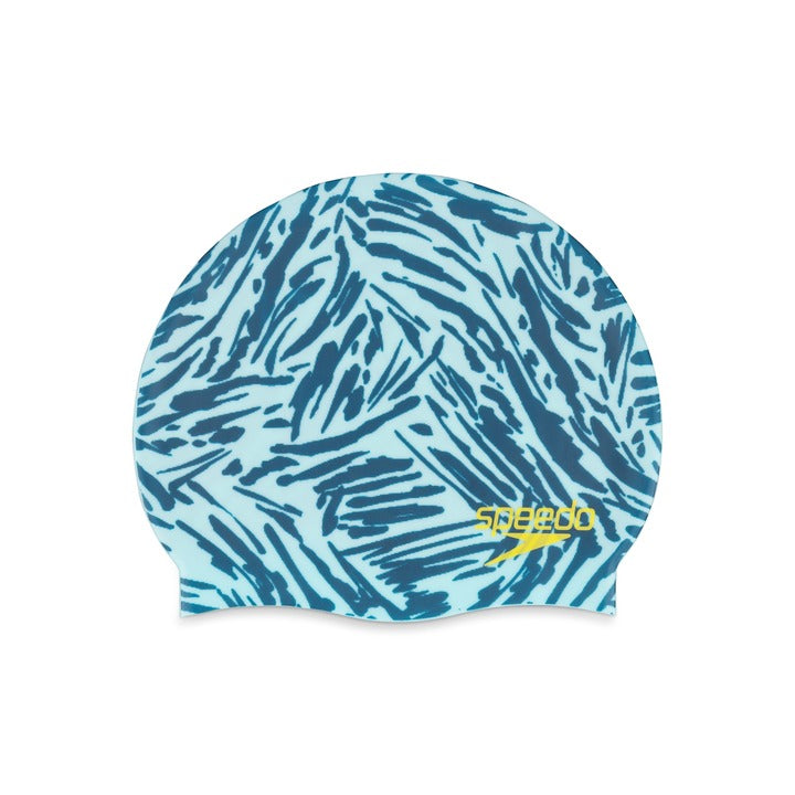 Speedo Swim Cap ELASTOMERIC WAVE  Swim Caps  Speedo