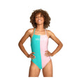 Speedo Women's Solid Half Split One Piece Swimsuit  One Piece Swimsuits  Speedo