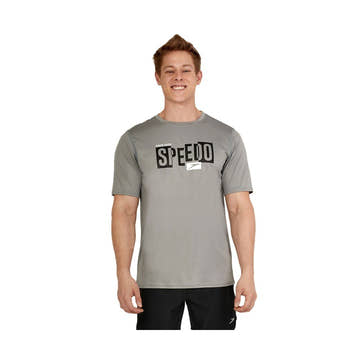 Speedo Graphic S/S Swim Shirt  Shirts  Speedo
