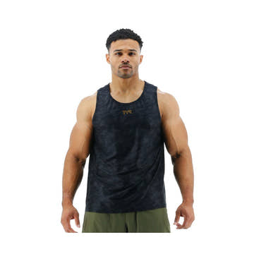 Tyr Airtec Men's Tank - Blackout Camo  Tri Tops  Tyr