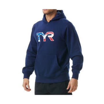 Tyr Unisex Pullover Hoodie - USA  Warm Wear  Tyr