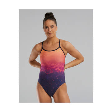 Tyr Durafast Elite Women's Trinityfit Swimsuit - Infrared  Competition Swimsuits  Tyr