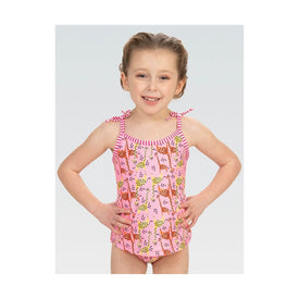 Dolfin Little Dolfin Girls Safari Toddler Two Piece Tankini Swimsuit  Girls Tankini  Dolfin