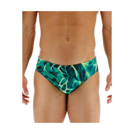 Tyr Mens Electro Brief  Swim Team Prints  Tyr