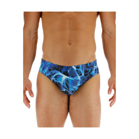 Tyr Mens Electro Brief  Swim Team Prints  Tyr