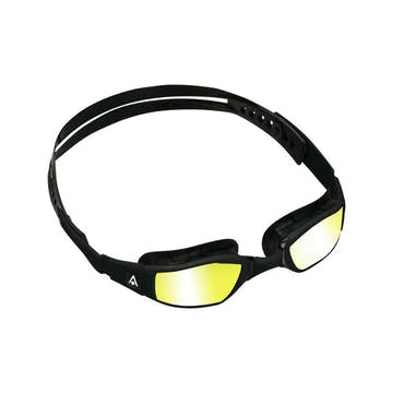 Phelps Ninja Titanium Mirrored Goggle  Competition Swim Goggles  Aqua Sphere