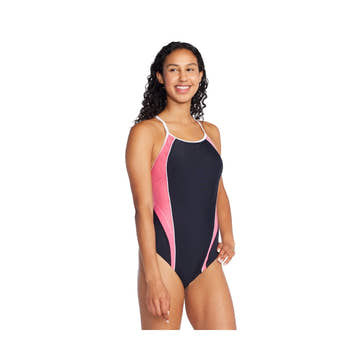 Speedo Women's Thin Strap Quantum One Piece Swimsuit  One Piece Swimsuits  Speedo