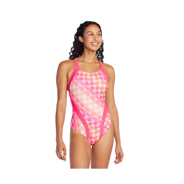 Speedo Women's Print Quantum Splice One Piece Swimsuit  Competition Swimsuits  Speedo