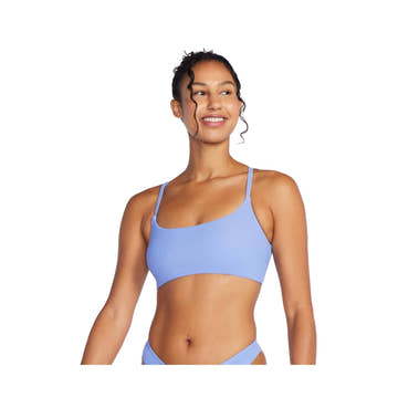 Speedo Rib Double Cross Bikini Top  Bikini Top  Speedo