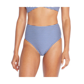 Speedo Women's Texture Stripe High Waist Bottom  High Waist Bottom  Speedo