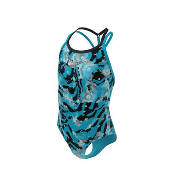 Nike Girl's Watercolor T-Crossback One Piece  Girls One Piece  Nike