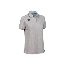 Arena Women'S Team Poloshirt Solid Cotton  Collared Polo Swim Shirts  Arena