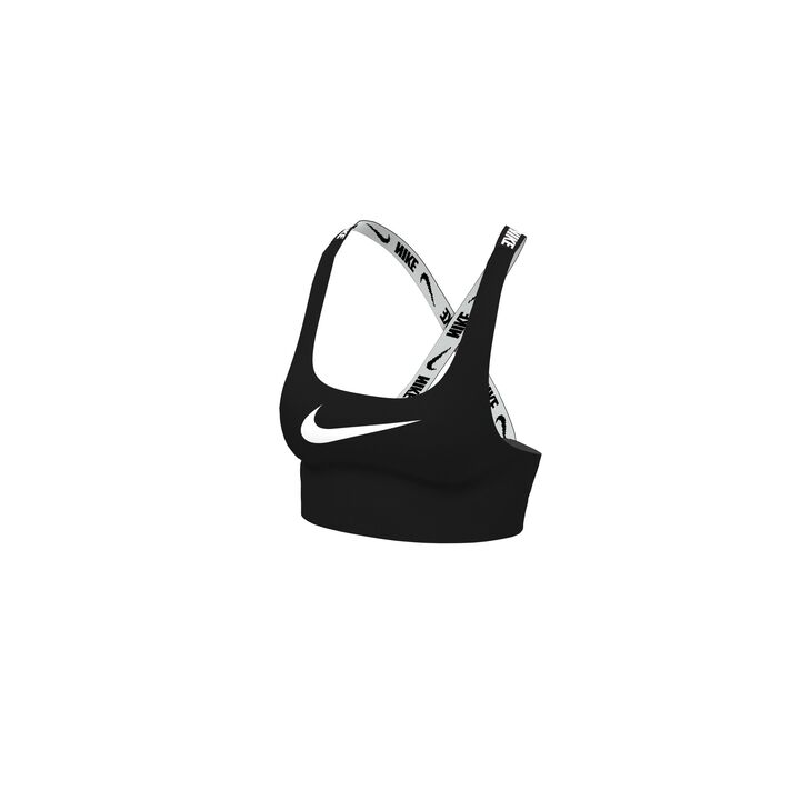 Nike Women Logo Tape Crossback Midkini Top  Midkini Top  Nike