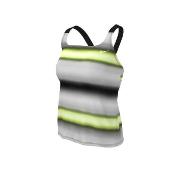 Nike Horizon Stripe V-Back Tankini  Women's Tankini Top  Nike