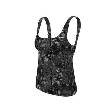 Nike Women Earth Dye Scoop Neck Tankini  Women's Tankini Top  Nike