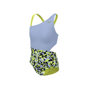 Nike Girl's Shred Camo Asymmetrical Monokini  Girls One Piece  Nike