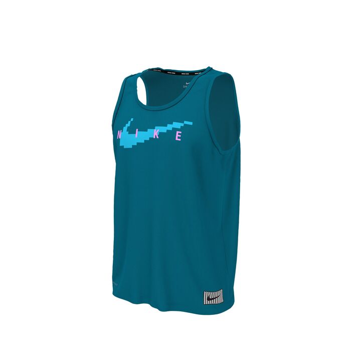 Nike Men Digi Logo Tank Top  Sleeveless Rash Guard  Nike