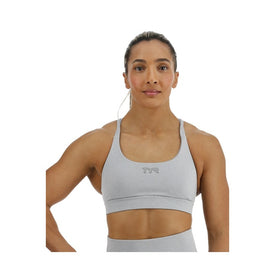 Tyr Base Kinetic Women's Dual Strap Sports Bra - Heather  Activewear  Tyr