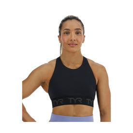 Tyr Base Kinetic Women's Mod Racer Sports Bra - Solid  Activewear  Tyr
