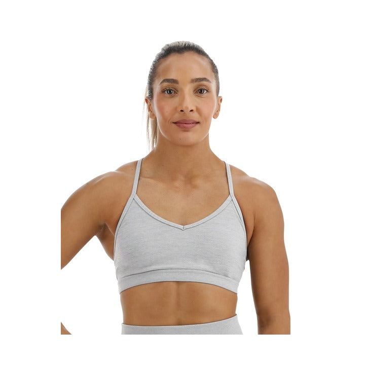 Tyr Base Kinetic Women's V-Neck Sports Bra - Heather  Activewear  Tyr