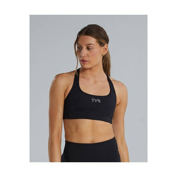 Tyr Base Kinetic Women's Racerback Sports Bra - Solid  Activewear  Tyr