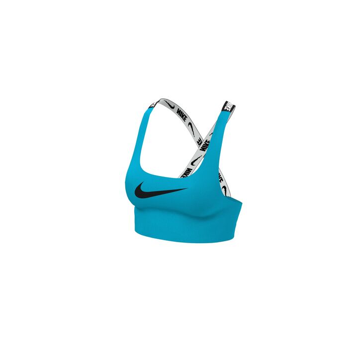 Nike Women Logo Tape Crossback Midkini Top  Midkini Top  Nike