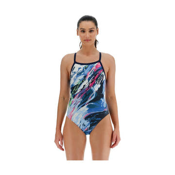 TYR Women's Standard Diamondfit Transt One Piece Swimsuit  One Piece Swimsuits  Tyr