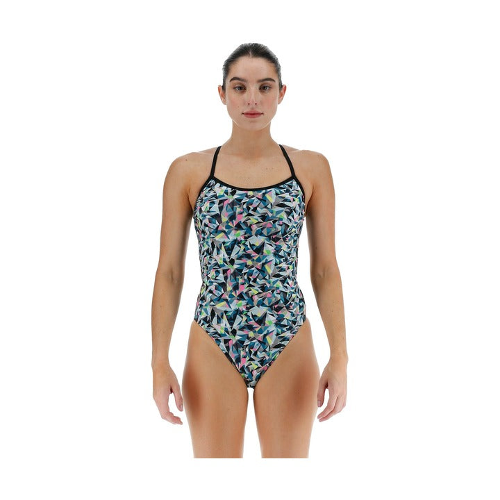 TYR Women's Standard Trinityfit PRSMBRK One Piece Swimsuit  One Piece Swimsuits  Tyr
