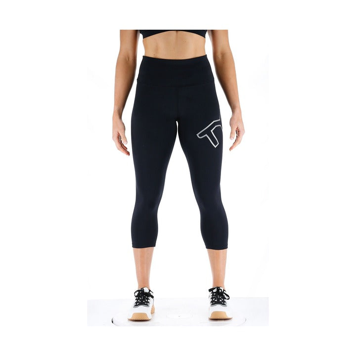 Tyr Base Kinetic Women's High-Rise 21in Logo Leggings - Solid  Activewear  Tyr