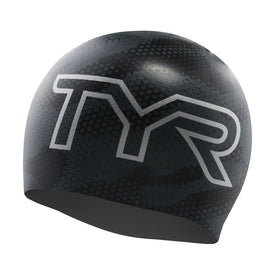 Tyr Graph Camo Swim Cap  Swim Caps  Tyr