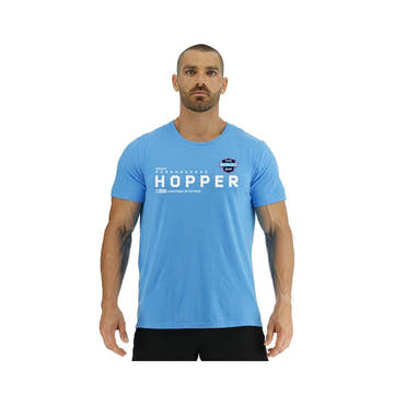 Tyr Men Hopper Shirt Light Blue  Swim T-shirts  Tyr