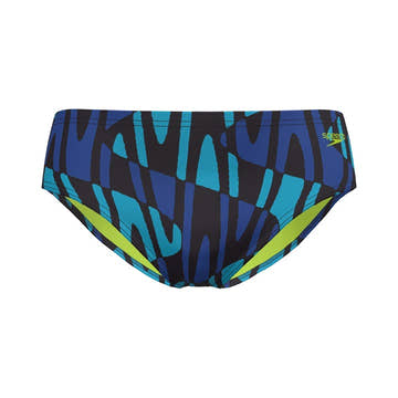 Speedo Men's Disco Boom Training Swim Brief  Swimming Briefs for Men  Speedo