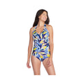 Speedo Women's Printed Halter One Piece  Competition Swimsuits  Speedo