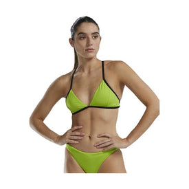 TYR Women's Standard Triangle Tieback Bikini Top - Sol  Bikini Top  Tyr