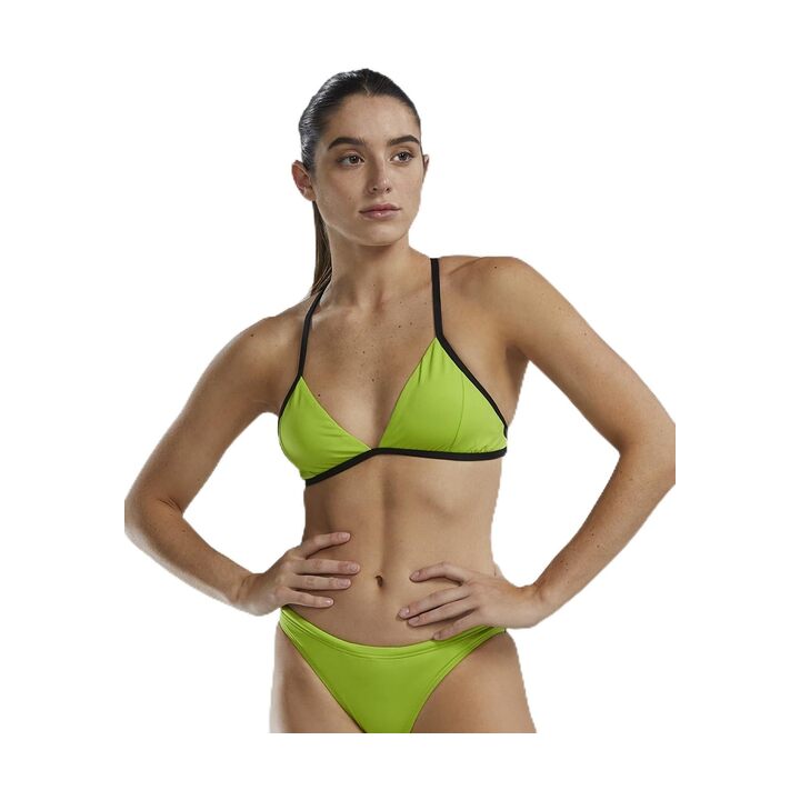 TYR Women's Standard Triangle Tieback Bikini Top - Sol  Bikini Top  Tyr