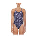 Nike Hydrastrong Multi Print Lace Up Tie Back One Piece
