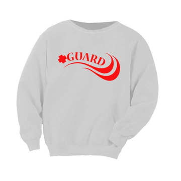 Lifeguard Sweatshirt  Warm Wear  Custom