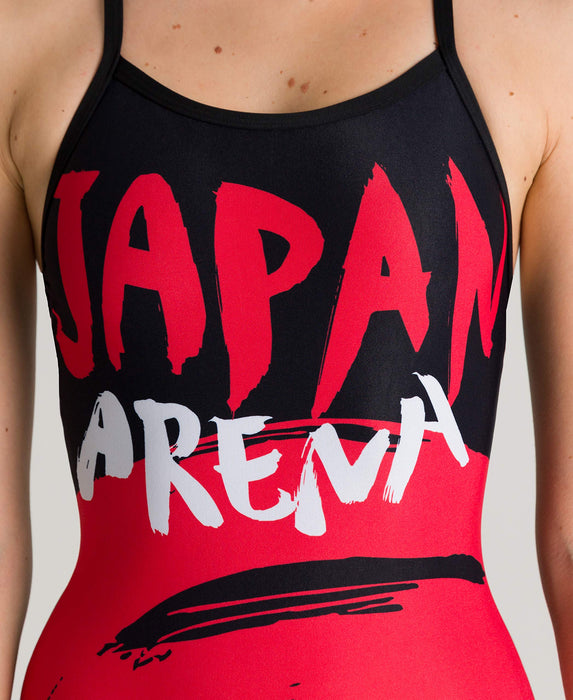 Arena Country Flags Light Drop Back One Piece Women