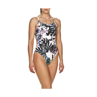 Arena Tropical Flowers Challenge Back Swimsuit