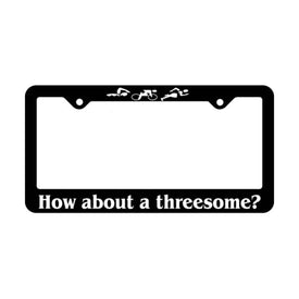 Triathlon License Plate Frame  Swim Gear  BaySix