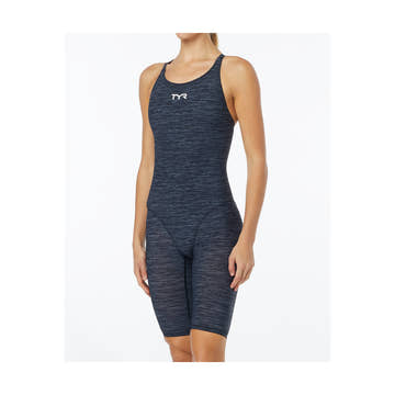 TYR Women's Thresher Baja Open Back U12 Compliant  Technical Swimsuits  Tyr
