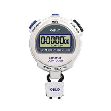 Robic Silver 2.0 Twin Chrono w/ Countdown Timer  Stopwatches  Robic