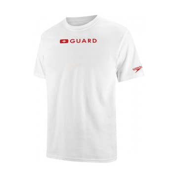 Speedo Men's Lifeguard Crew Neck T-Shirt  Men's Guard Shirts and Warm Wear  Speedo